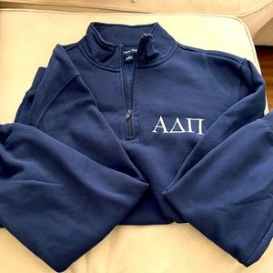 New ADPi zipped pullover